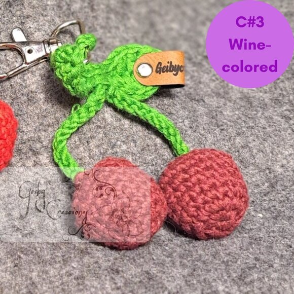 Cherry Keychain - Picture 1 of 4